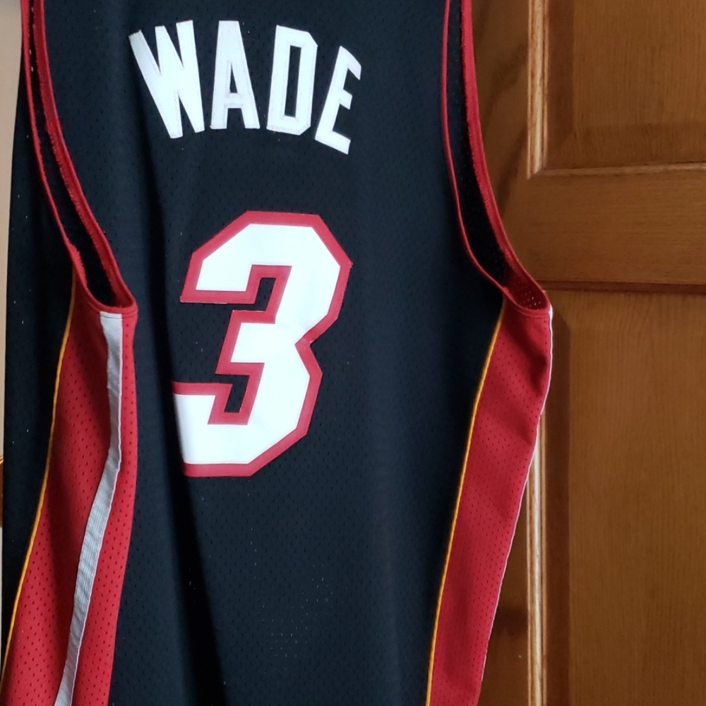 Wade miami jersey stitched
